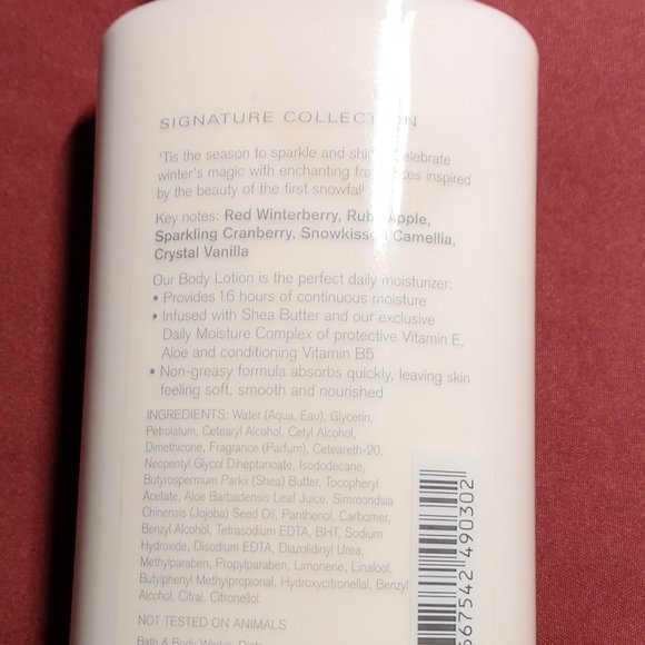 Bath and Body Works  - Winter Berry Wonder - Picture 3 of 3